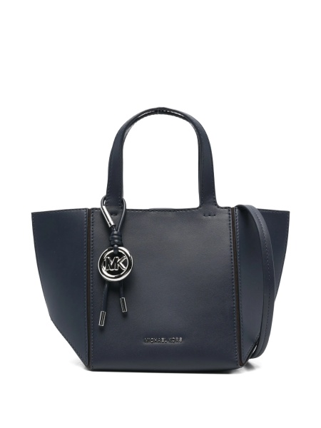 Geanta de mana Michael Kors albastra din piele