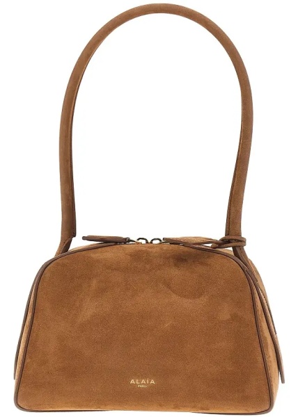 Geanta de mana Nubuck leather small 'Le Bouledogue' bag