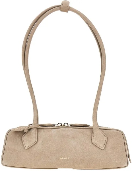 Geanta de mana Nubuck leather small 'Le Teckel' bag