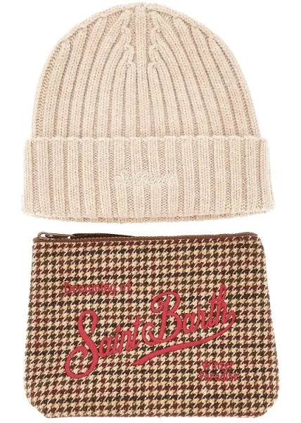 Geanta de mana Pouch and beanie hat Christmas Gift Box