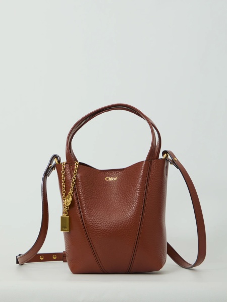 Geanta de mana Small Chloé Spin Tote Bag