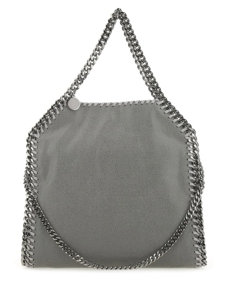 Geanta de mana Stella McCartney falabella gri din poliester reciclat si polyester