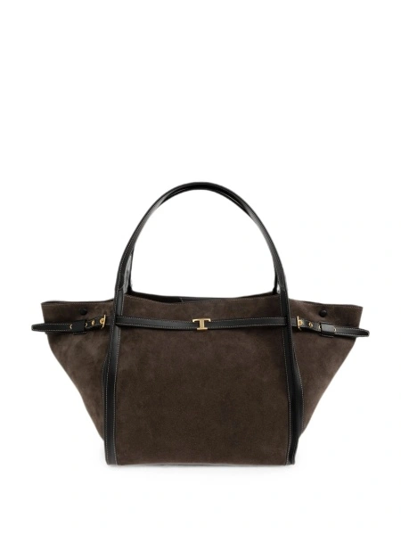 Geanta de mana TOD'S maro din piele