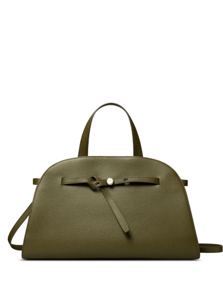 Geanta de mana Tory Burch verde din piele