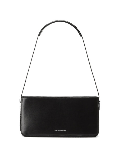 Geanta de umar Alexander Wang neagra din piele
