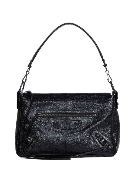 Geanta de umar Balenciaga neagra din piele