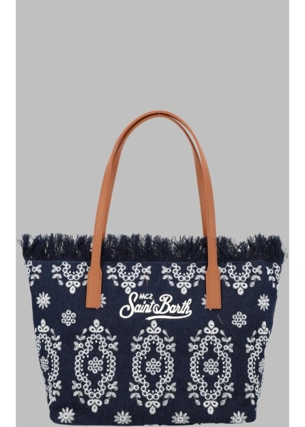 Geanta de umar Borsa "City" Medium Con Frange