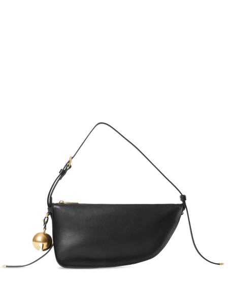 Geanta de umar Burberry neagra din piele