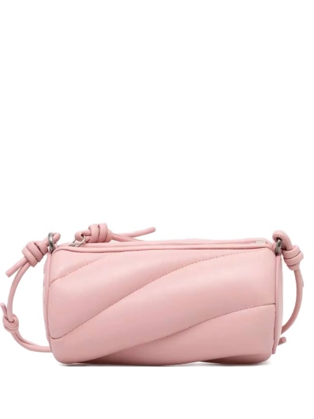 Geanta de umar Fiorucci roz din piele