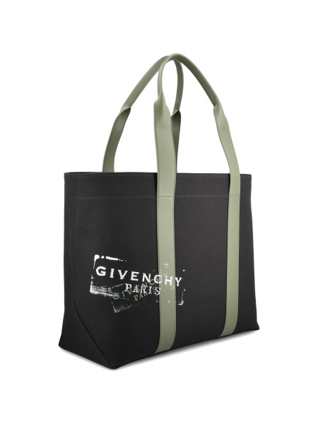 Geanta de umar Givenchy neagra din bumbac