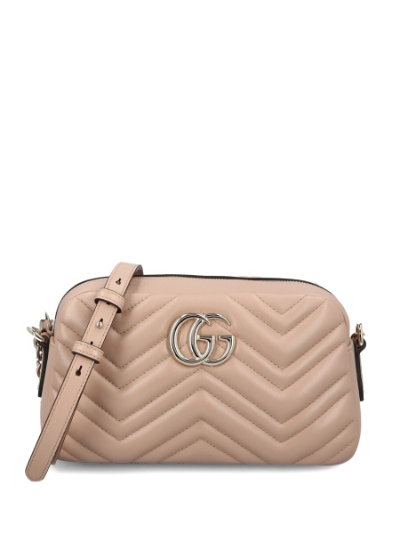 Geanta de umar Gucci gg marmont neutra din piele