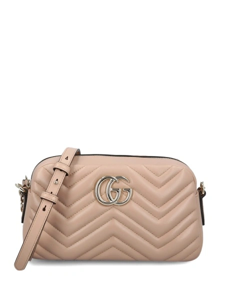 Geanta de umar Gucci gg marmont neutra din piele