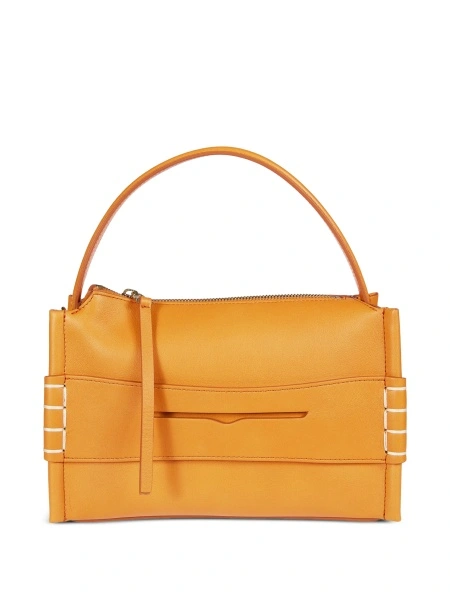 Geanta de umar JW Anderson portocalie din piele