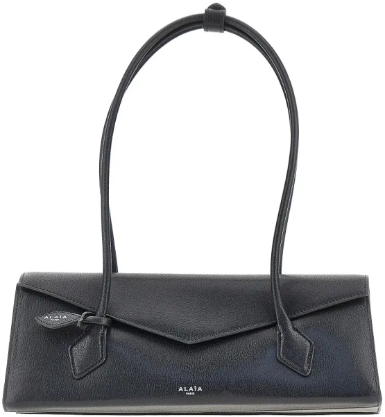 Geanta de umar Leather medium 'Le Teckel Flap' bag