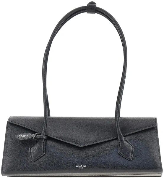 Geanta de umar Leather medium 'Le Teckel Flap' bag
