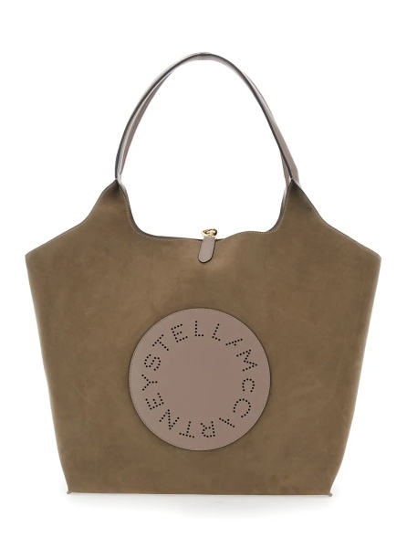 Geanta de umar Logo Reversible Tote Bag Alter Mat and Alter Suede in Polyester Beige unisex