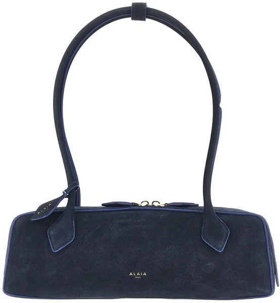 Geanta de umar Nubuck leather medium 'Le Teckel' bag