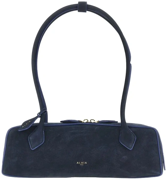 Geanta de umar Nubuck leather medium 'Le Teckel' bag