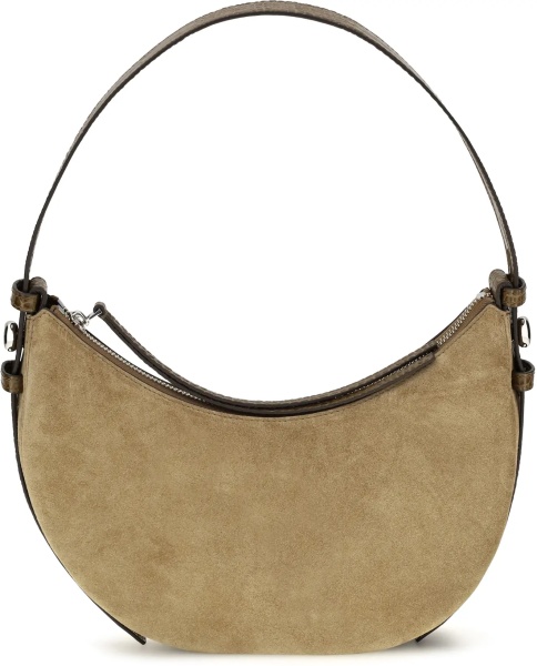 Geanta de umar ROMY SUEDE HALF MOON BAG