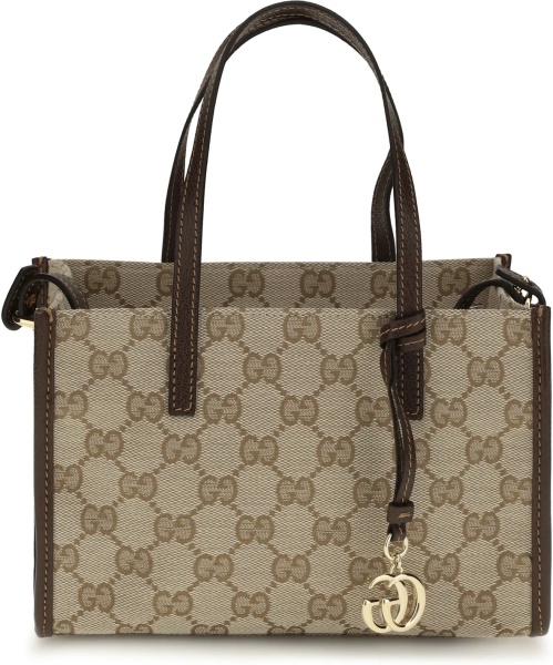 Geanta de umar Small Shoping Bag with GG charm