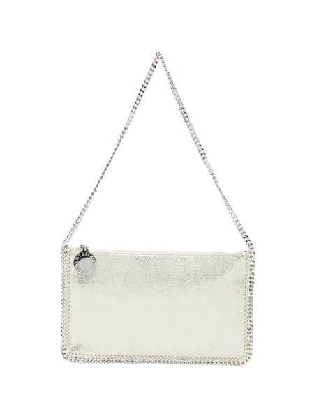 Geanta de umar Stella McCartney verde din material textil