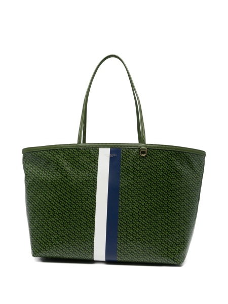 Geanta de umar Tory Burch verde din piele