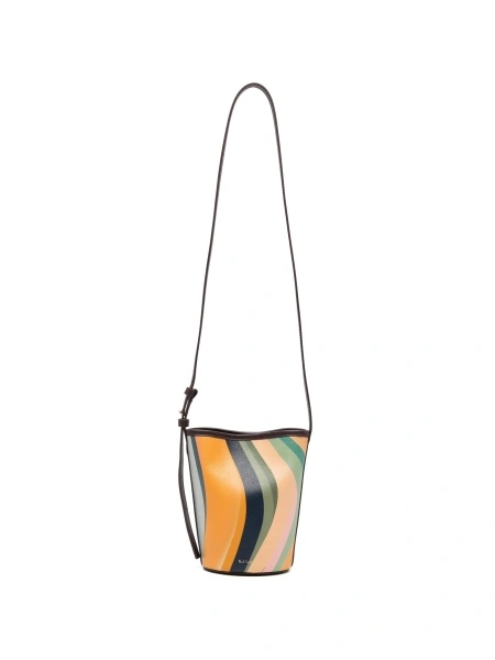 Geanta mini Paul Smith neutra din piele