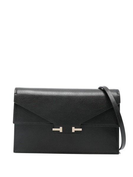 Geanta plic Tom Ford neagra din piele