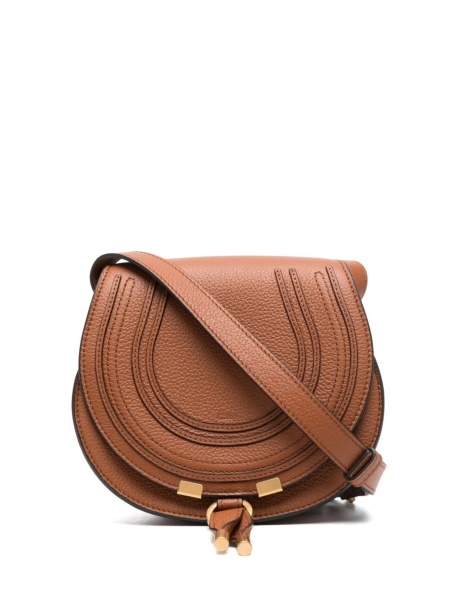 Geanta tip postas Chloe marcie maro din piele