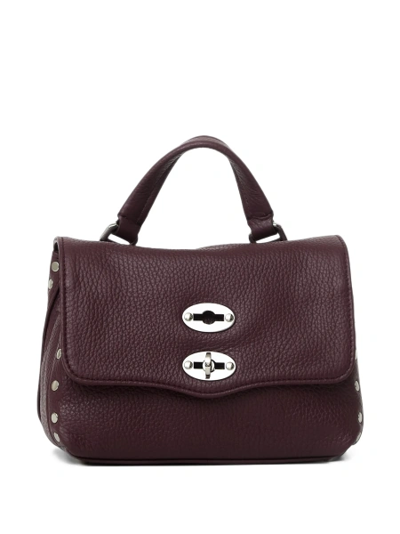 Geanta tip postas Zanellato violet din piele