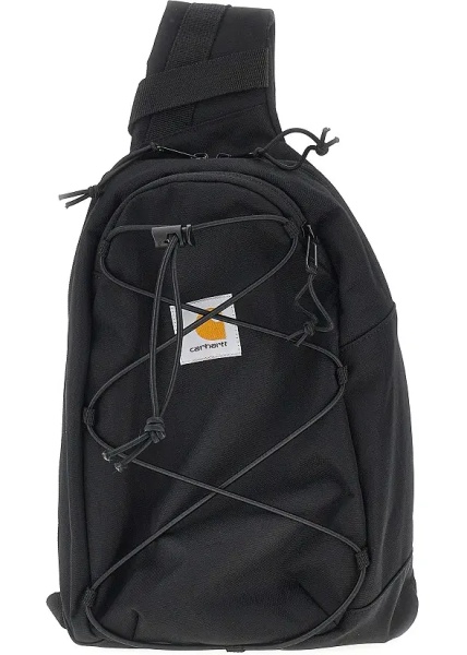 Genti 'Kyle' technical canvas sling bag