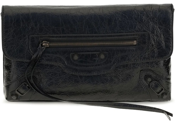 Genti Le City Clutch in lambskin