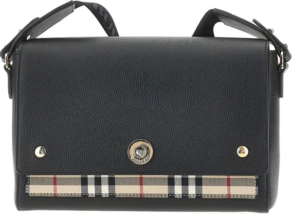 Genti 'Note' leather shoulder bag