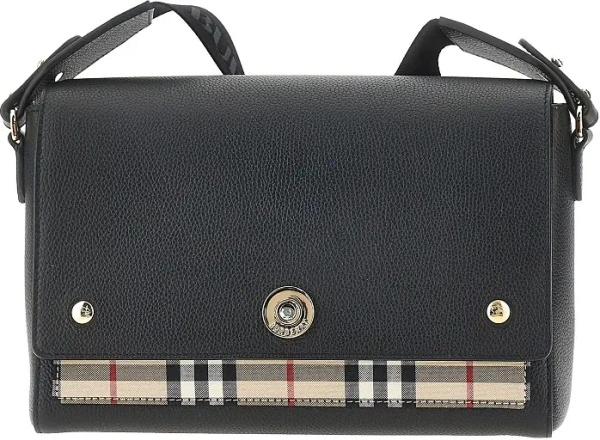 Genti 'Note' leather shoulder bag
