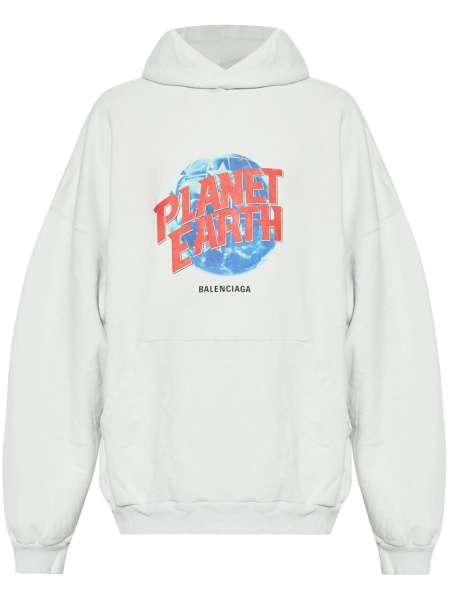 Hanorac Balenciaga alb