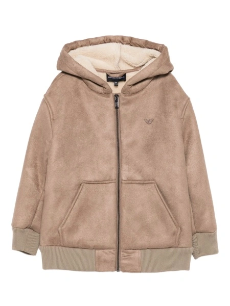 Hanorac Emporio Armani neutru din piele eco