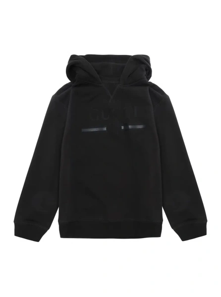 Hanorac Gucci gri din bumbac