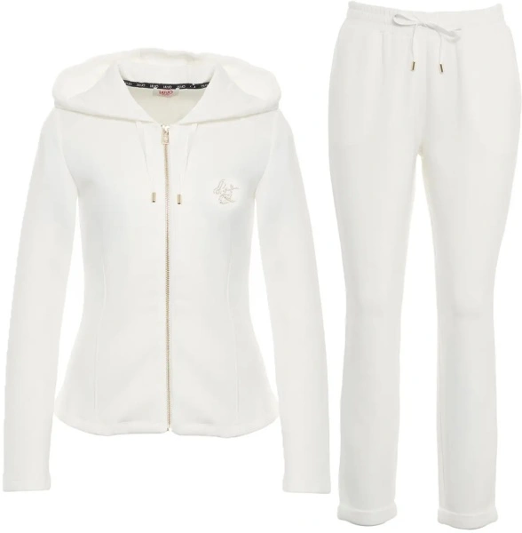 Hanorac LIU JO SPORT alb