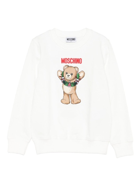 Hanorac Moschino alb