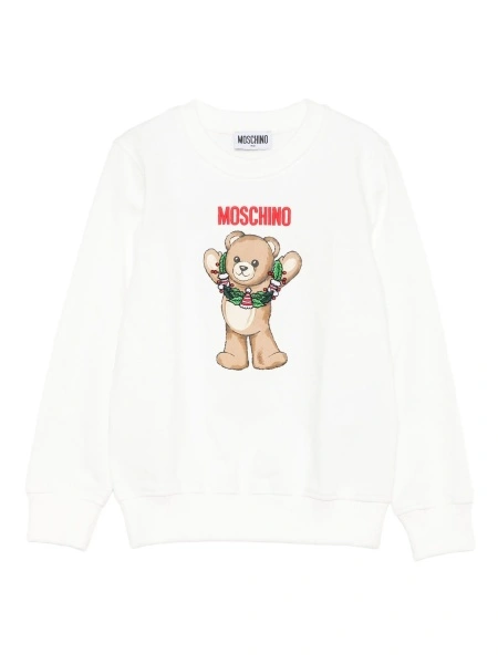 Hanorac Moschino alb