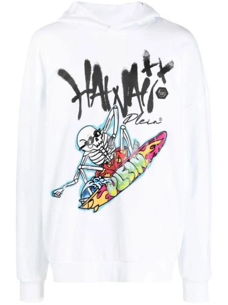 Hanorac Philipp Plein alb