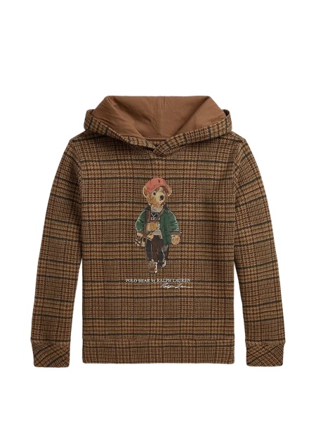 Hanorac Ralph Lauren maro din bumbac si polyester