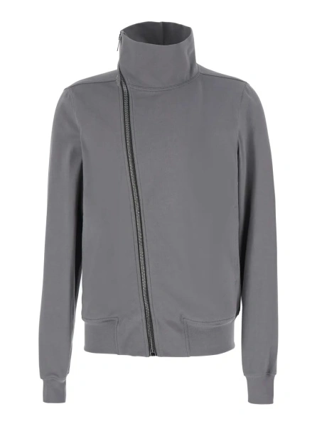 Hanorac Rick Owens gri din bumbac 'BAUHAUS JOGGER'