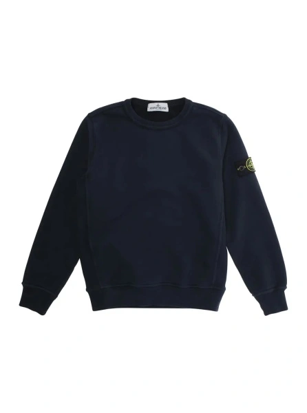 Hanorac Stone Island albastru din bumbac
