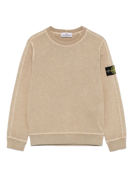 Hanorac Stone Island neutru din bumbac