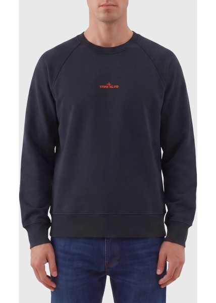 Hanorace Navy Desert Print Crewneck Sweatshirt