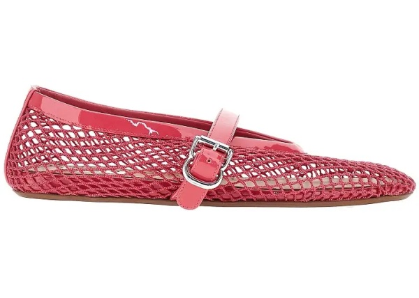 Incaltaminte Fishnet ballerina flats