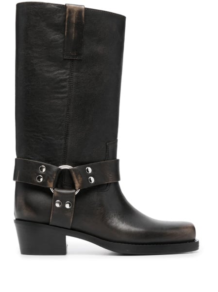 Incaltaminte Paris Texas neagra din piele