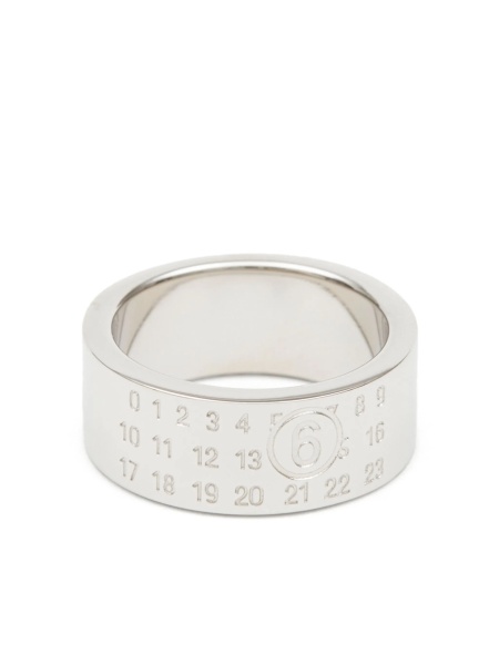 Inel MM6 Maison Margiela argintiu