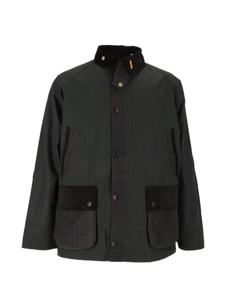 Jacheta Barbour verde din bumbac
